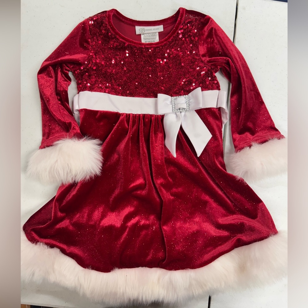 Bonnie Jean Christmas dress - size 2T